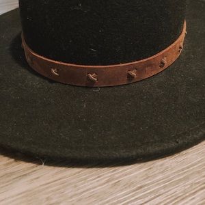 Brixton Black Wide Brim Hat from Urban Outfitters